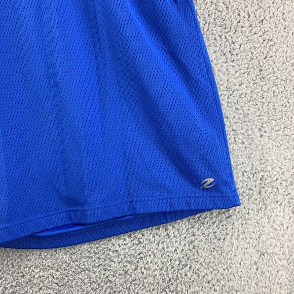Energy Zone Mens Basketball Shorts XL W36 Blue Drawstring Elastic Waist Pocket - Picture 3 of 12